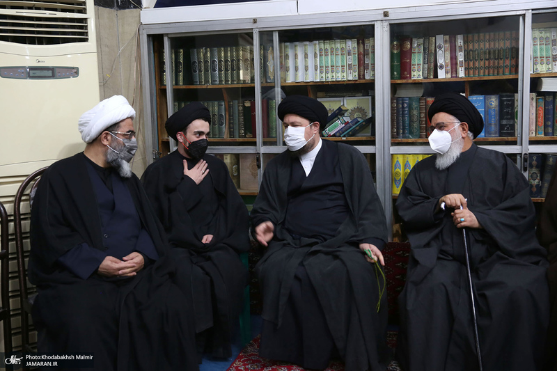مراسم تشییع آیت الله سید مهدی موسوی بجنوردی (ره) در تهران