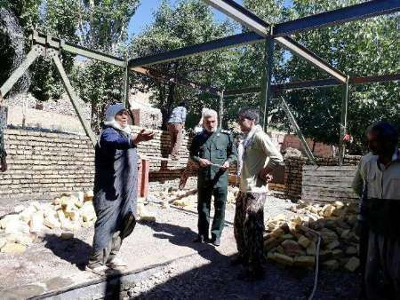 بسیج سازندگی تربت حیدریه ساخت مسکن برای مددجویان روستایی را آغاز کرد