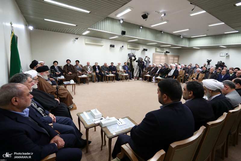 دیدار جمعی از دست‌اندرکاران و کارگزاران حج کشورمان با رهبر معظم انقلاب