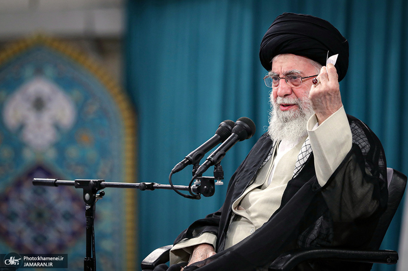دیدار دست‌اندرکاران کنگره شهدای استان قم با رهبر معظم انقلاب