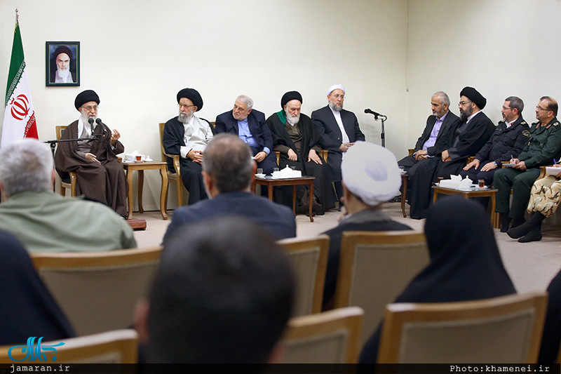دیدار اعضای ستاد بزرگداشت چهارهزار شهید استان گلستان با رهبر معظم انقلاب 
