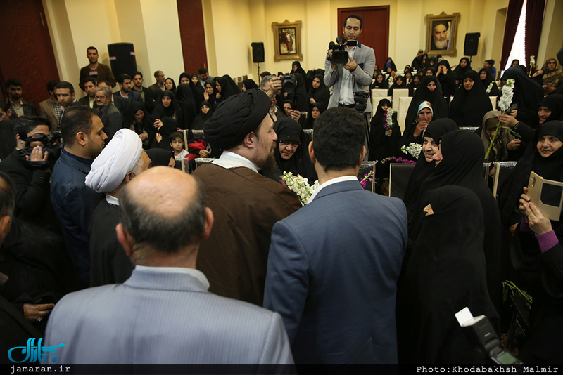 دیدار جمعی از مادران شهدا با سید حسن خمینی