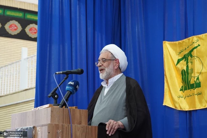مراسم سی و هفتمین سالگرد بزرگداشت امام خمینی (س) در روستای خیارج استان قزوين