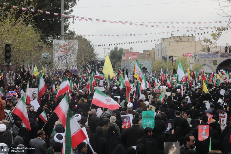 راهپیمایی باشکوه روز جهانی قدس در قم