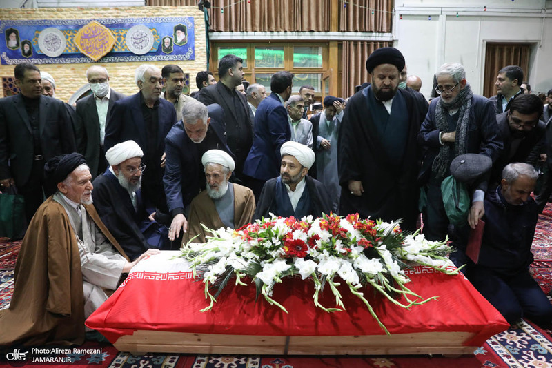 مراسم تشییع مرحوم حجت الاسلام و المسلمین حسینعلی نیری