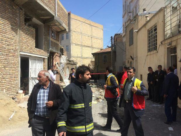 انفجار گاز شهری در ارومیه 5 مصدوم بر جای گذاشت