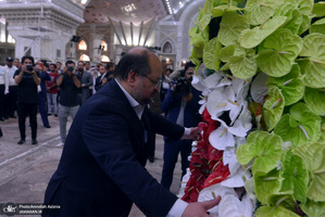 تجدید میثاق وزیر و کارکنان وزارت تعاون، کار و رفاه اجتماعی با آرمان حضرت امام(س)