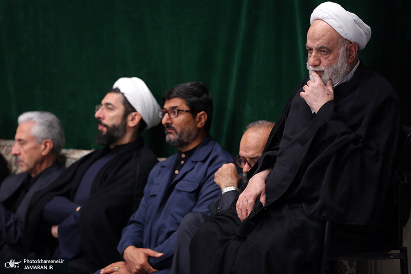 مراسم عزاداری اربعین حسینی با حضور هیئت‌های دانشجویی در حسینیه امام خمینی