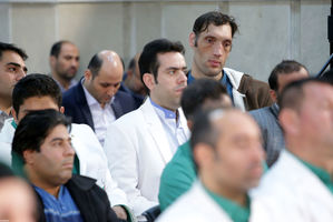 دیدار مدال‌آوران کاروان ورزشی ایران در بازی‌های پاراآسیایی اندونزی با رهبر معظم انقلاب