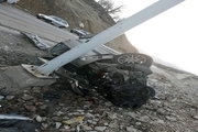راننده پژو درکهگیلویه و بویراحمدبه طوز معجزه آسایی نجات یافت
