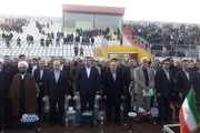 ورزشگاه پنج هزار نفری نور با حضور وزیر ورزش افتتاح شد