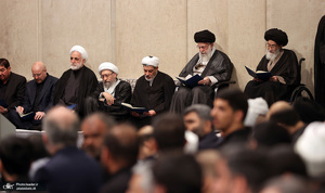 مراسم بزرگداشت رئیس‌جمهور شهید و همراهان گرامی ایشان با حضور رهبر انقلاب