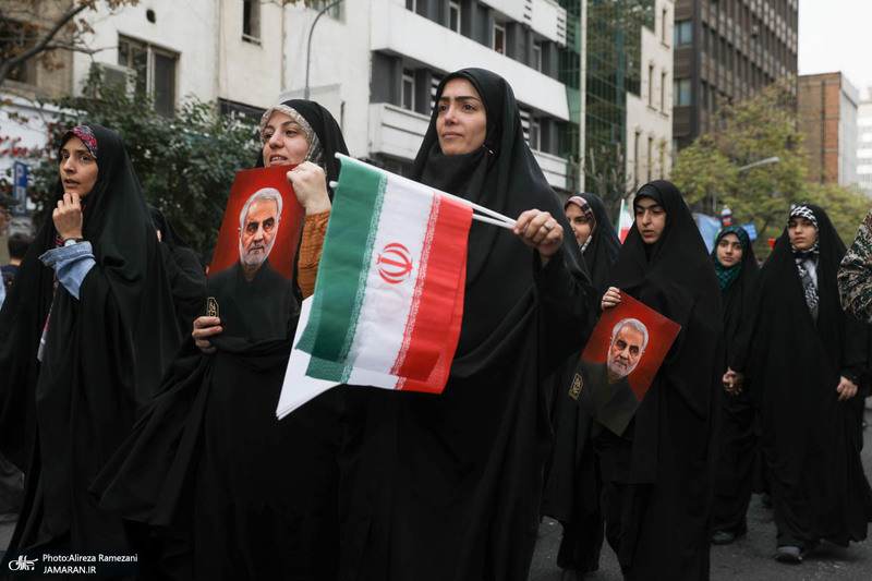 راهپیمایی باشکوه 13 آبان در تهران - 2