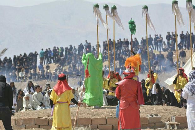 برگزاری بزرگترین تعزیه میدانی کشور در روستای صحرارود شهرستان فسا