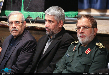 مراسم وداع با پیکر آیت الله هاشمی رفسنجانی(ره) در حسینیه جماران-14 