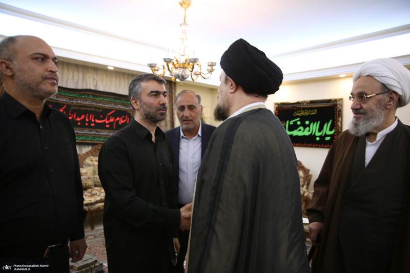 حضور سید حسن خمینی در منزل مرحوم حجت الاسلام و المسلمین حسینعلی نیری