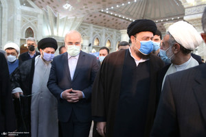 تجدید میثاق رئیس و نمایندگان مجلس شورای اسلامی با آرمان‌های امام خمینی(س)