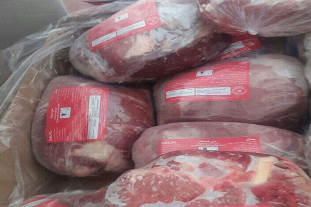 622 تن گوشت منجمد گوساله در کرمانشاه توزیع شد