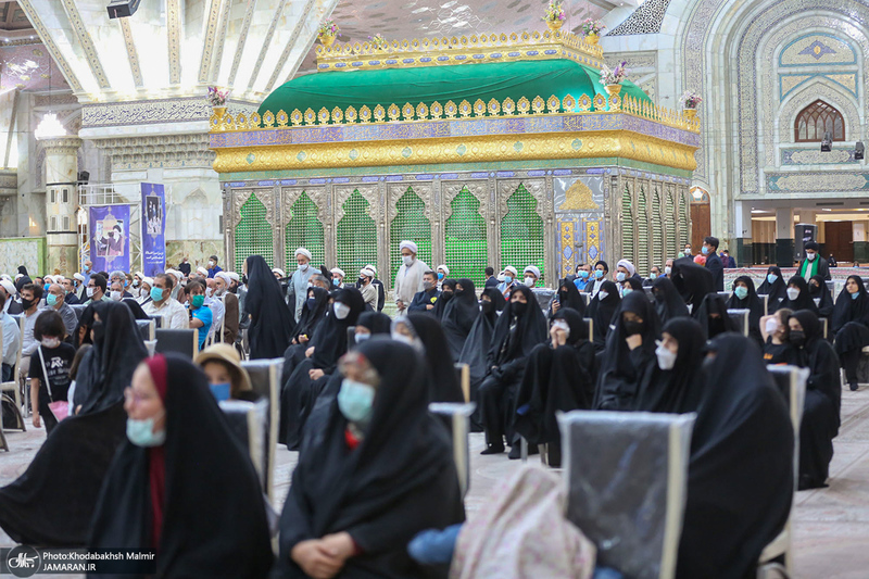 مراسم بزرگداشت حجت الاسلام و المسلمین محتشمی پور(ره) در حرم مطهر امام خمینی