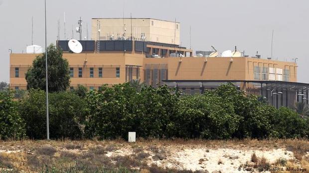 حملات موشکی به نزدیکی سفارت آمریکا در منطقه سبز بغداد
