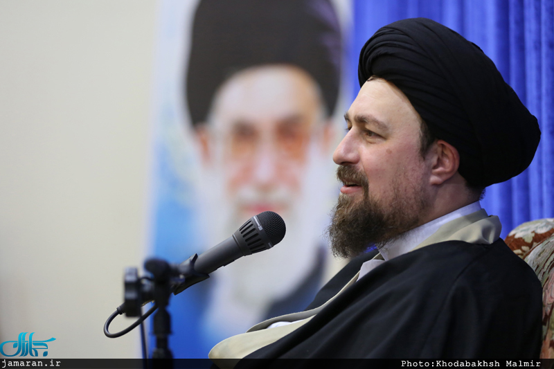 دیدار جمعی از مدیران آموزش و پرورش استان تهران با سید حسن خمینی