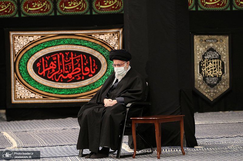 آخرین شب عزاداری فاطمیه در حسینیه امام خمینی(ره)