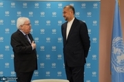 وزیر خارجه ایران با معاون دبیرکل سازمان ملل در امور حقوق بشر دیدار کرد