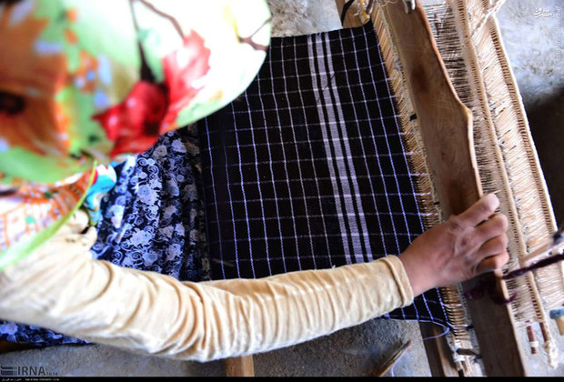 کارگاه پارچه بافی سنتی در شهرستان هامون راه اندازی شد