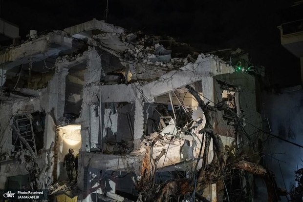 تخریب گسترده در سرزمین‌های اشغالی براثر اصابت موشک‌های ایرانی + تصاویر