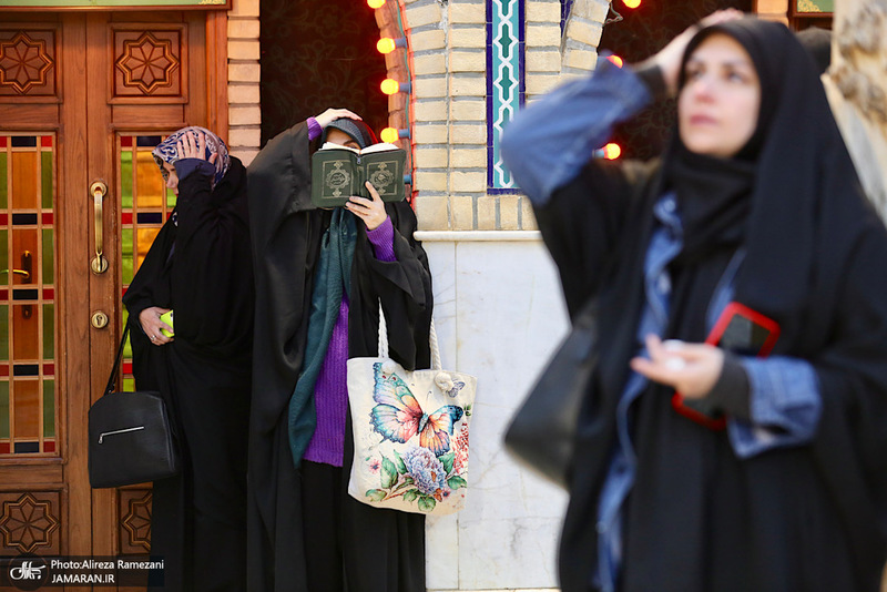 مراسم تحويل سال در امام زاده صالح (ع)