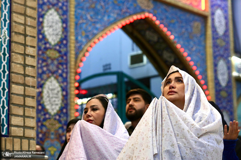مراسم تحويل سال در امام زاده صالح (ع)