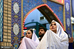 مراسم تحويل سال در امام زاده صالح (ع)