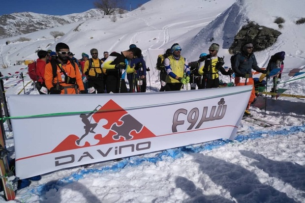 جوان مهابادی نایب قهرمان رقابت های کوهنوردی با اسکی کشور شد