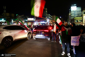 تجمع مردمی در میدان تجریش تهران