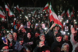 اجتماع حمایت از رزمندگان در مقابله با دشمن آمریکایی - صهیونی در پرند -2