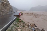تخریب جاده پلدختر در ۸ نقطه محور پلدختر- اسلام آباد غرب مسدود است