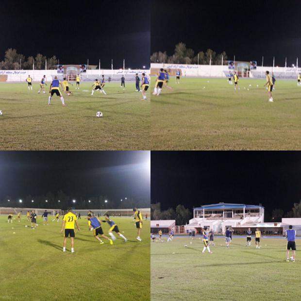 تیم فوتبال پدیده مشهد در جزیره کیش اردو زد