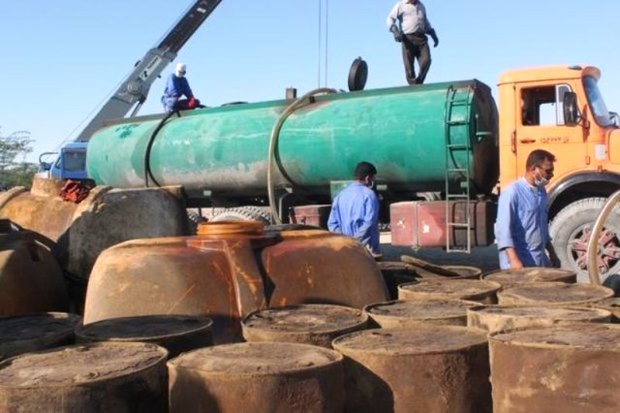 35 هزار لیتر نفت گاز قاچاق در مهران کشف شد
