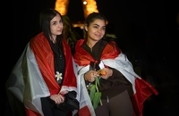 حضور آزادی خواهان و ایرانیان مقیم فرانسه برای حمایت از ایران در کنار برج ایفل  (10)