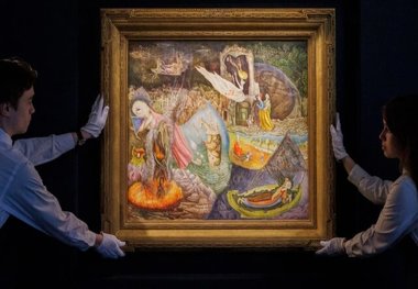 حراج یک نقاشی رکورد زد