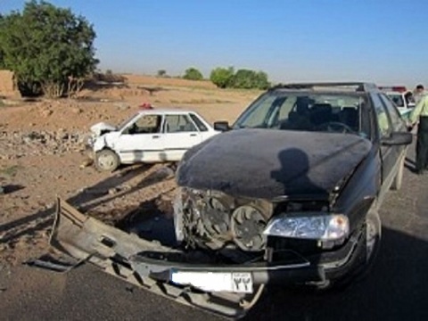 مرگ دو نفر بر اثر تصادف در جاده کاشمر-شادمهر