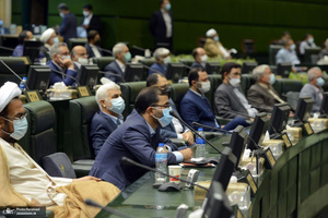 مراسم تحلیف حجت الاسلام و المسلمین رئیسی در مجلس شورای اسلامی