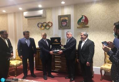بازدید مدیر کل شورای المپیک آسیا از موزه ملی ورزش
