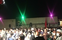 مراسم وداع با شهید مدافع حرم احسان کربلایی‌پور در اهواز برگزار شد (7)