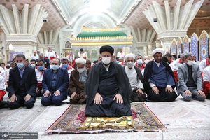 تجدید میثاق اعضا و مسئولان هلال‌احمر با آرمان‌های امام خمینی (س)