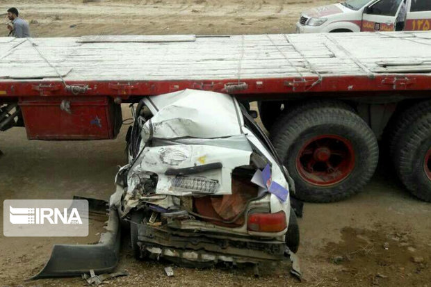 تصادف در محور فیروزآباد - جم، سه کشته داشت