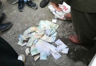 دستگیری گدای میلیونر در بوکان  در آمد یک روز 46 میلیون ریال