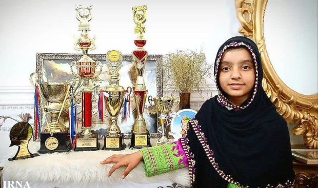 دخترنابغه بلوچ قهرمان محاسبات ریاضی در مالزی شد