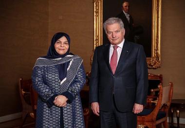خانمی که سفیر ایران در فنلاند شد + عکس