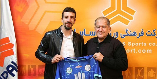 ملی‌پوش والیبال سایپایی شد/ عکس
